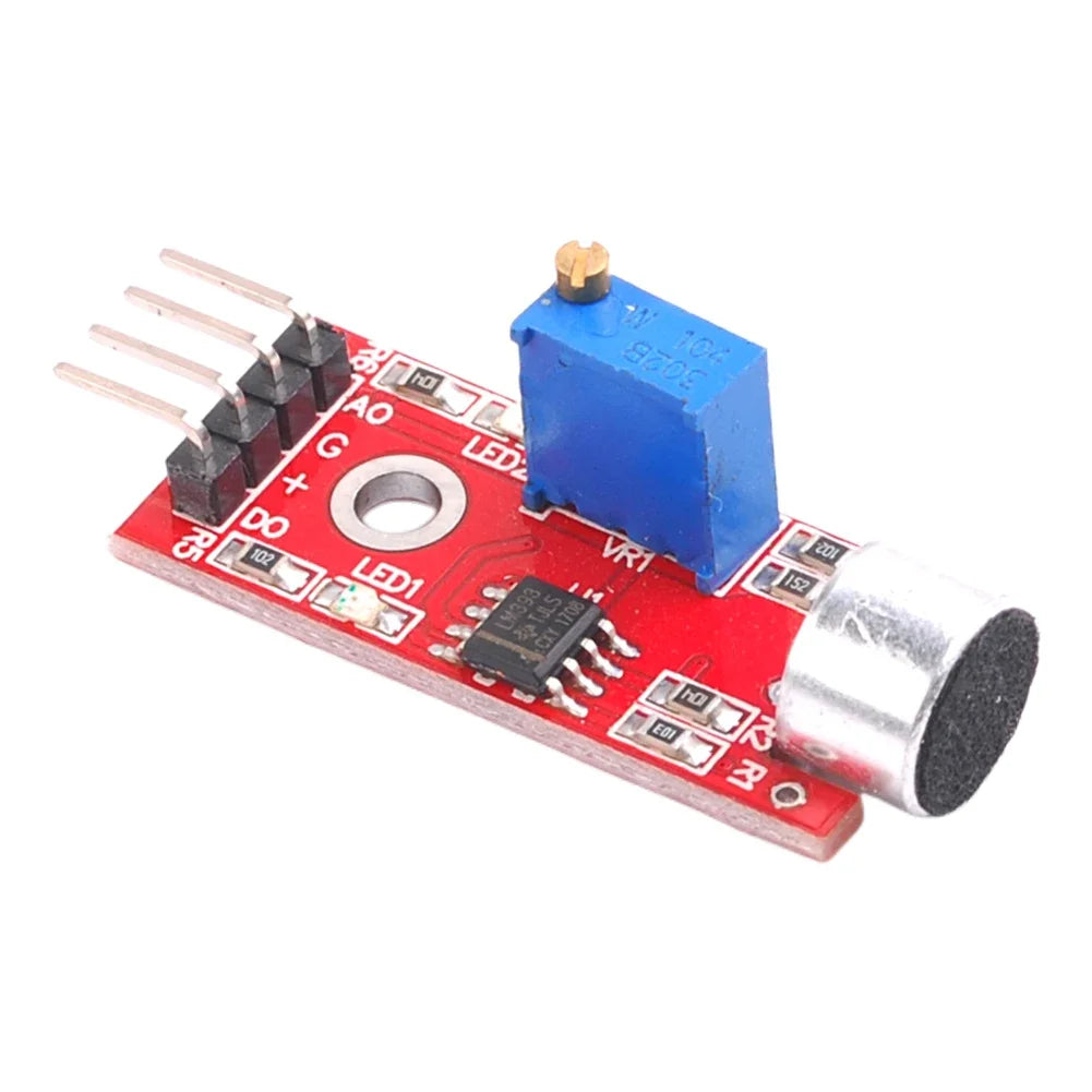 1-10PCS KY-037 High Sensitivity Sound Detection Module DC 4-6V LM393 Microphone Sensor Detection Module For arduino AVR PIC