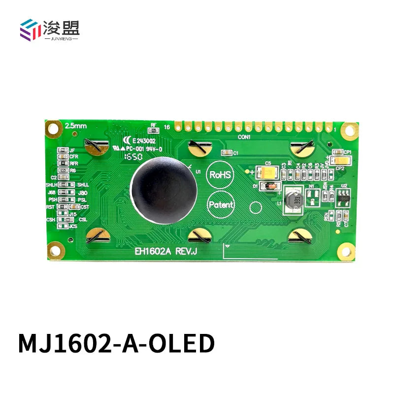 WINSTAR WEH1602A 5V 3.3V 80X36mm 162 LCM COB SPI OLED 1602 Panel 16x2 Character LCD IC Module Display