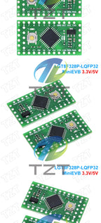 TZT LGT8F328P LQFP32 MiniEVB 3.3V / 5V Replaces Pro Mini ATMEGA328P Fully Compatible For Arduino USE HT42B534-1 Driver