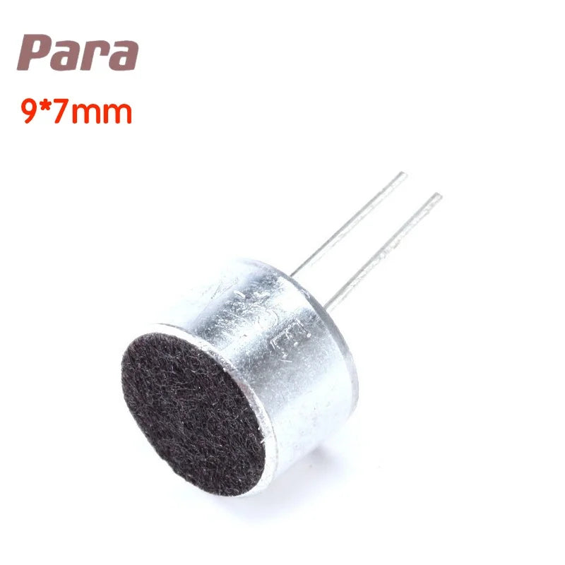 10PCS/LOT Microphone 6*5mm  6*2.2 9*7 4.5*2.2mm  MIC Condenser Electret Pickup 6x5mm 9x7mm 4.5x2.2mm 6x2.2mm MP3 Accessories