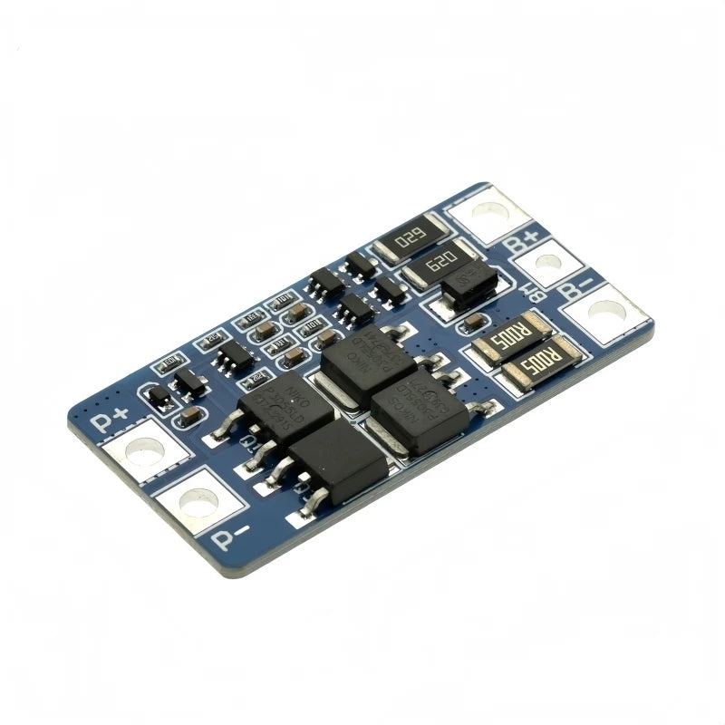 1-10PCS 2S 3.2V 3.7V 10A LiFePO4 Battery Protection Board, 6.4V 7.3V BMS with Balancing for 32650 18650 3.2V Battery Pack DIY