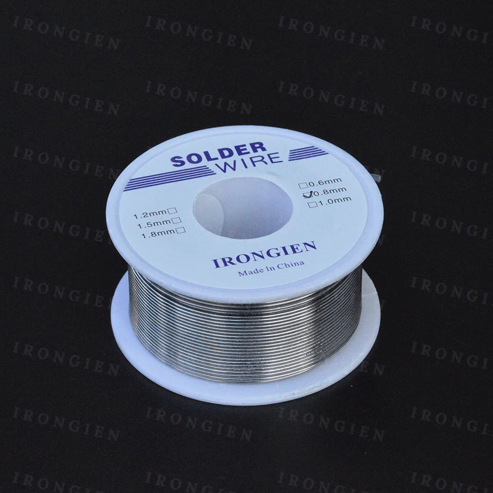 10g 100g Soldering Wire Mixed Tin Rosin Core Flux 2.0% Dia 0.8/1/1.2/1.8mm No-clean Solder Welding Wire For Electrical Soldering