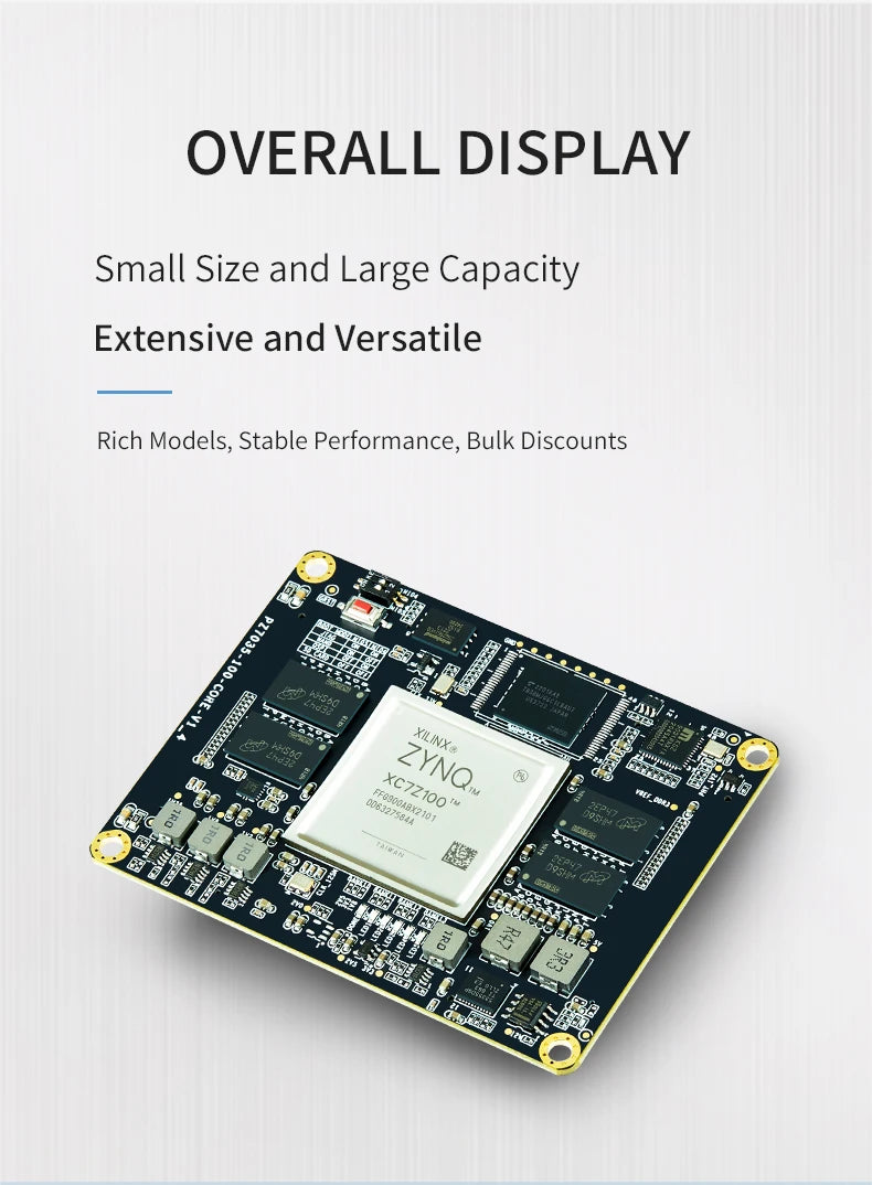 PUZHI SoM 7035 7045 7100: Xilinx SoC ZYNQ 7000 7Z030 7Z035 7Z045 7Z100 FPGA Core Board Industrial Grade  System on Module 900I