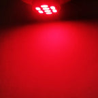 20pcs DC AC 6V 6.3V T10 W5W 194 168 #555 Non Polar Pinball Machine LED Light Bulb No Ghosting Car Interior Lamp 8SMD 1206 DC6V