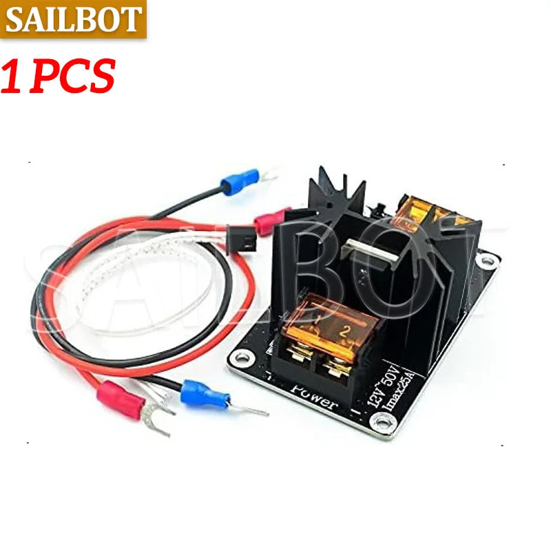 3D Printer Hot Bed Power Expansion Board Heating Controller MOSFET High Current Load Module 25A 30A 12or24V for 3D Printer Parts