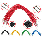 100pcs Micro-Fit MX3.0 43025 43020 3.0mm Male To Female Double Terminal Crimped 1007 20AWG 200MM 300MM 500MM Wire Cable Harness