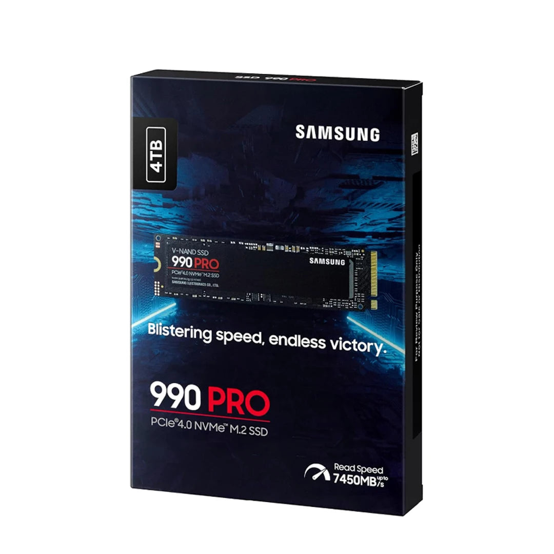 100% Samsung 990 PRO 1TB 2TB 4TB PCIe 4.0 SSD, M.2 2280 NVMe Internal Drive, Up to 7450MB/s Sequential Read, Fast Storage