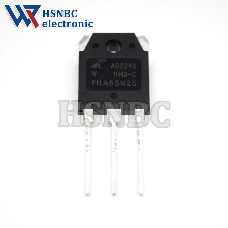 10PCS FHA65N25 65N25 FHA65N25W TO-3P 250V 65A N-channel Power MOSFET Transistor 100% New Original