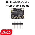 1Pcs/lot 100% New SPI Flash SD Card - XTSD 512MB 2GB/4GB Expansion Module