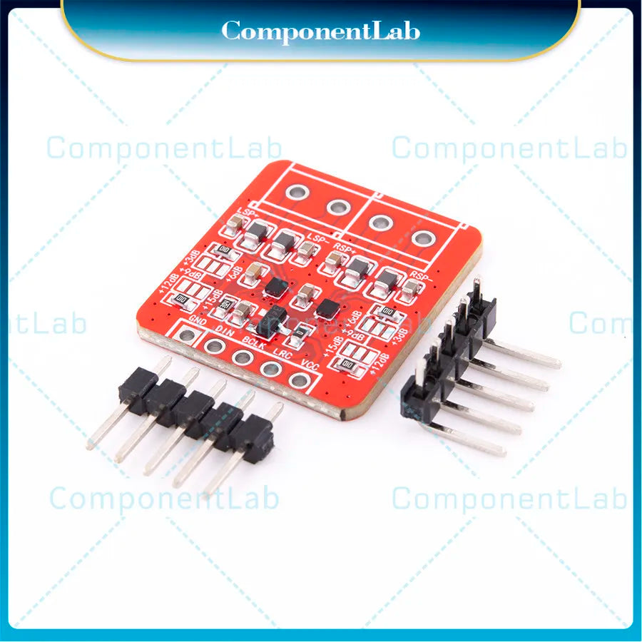 5-15pcs New original MAX98357A stereo PCM input Class D amplifier I2S stereo audio module 8 channel TDM