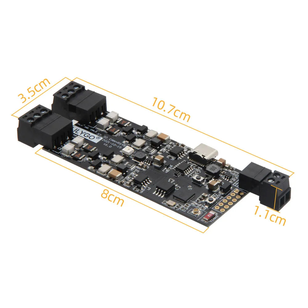 LILYGO TTGO T-CAN485 ESP32 Development Board with CAN/RS-485 Interface & TF Card Support