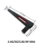 10DBi WIFI Antenna RP SMA Male Universal Antenna 2.4Ghz 5Ghz 5.8Ghz WiFi for Amplifier WLAN Router Signal Booster Antennas