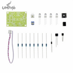 5MM Blue LED Light Breathing Lamp DIY Electronics Kit LM358 Parts Kit for Hobbyists And DIY Enthusiasts