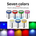 100PCS AC 6.3V BA9S 8SMD 1206 LED AC 6V 6.3V DC 12V For Pinball Machine White Blue Red Green Yellow