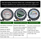 Automobile Tire Pressure Gun Barometer American Style European Style Japanese Style Handheld Tire Pressure Gauge