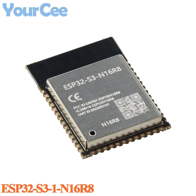 10pcs/1pc ESP32 ESP32-S3-1-N8R2 ESP32-S3-1-N8R8 ESP32-S3-1-N16R8 S3-N8R2 Wifi Ble 5.0 Dual Core 32-bit MCU Wireless Wi Fi Module