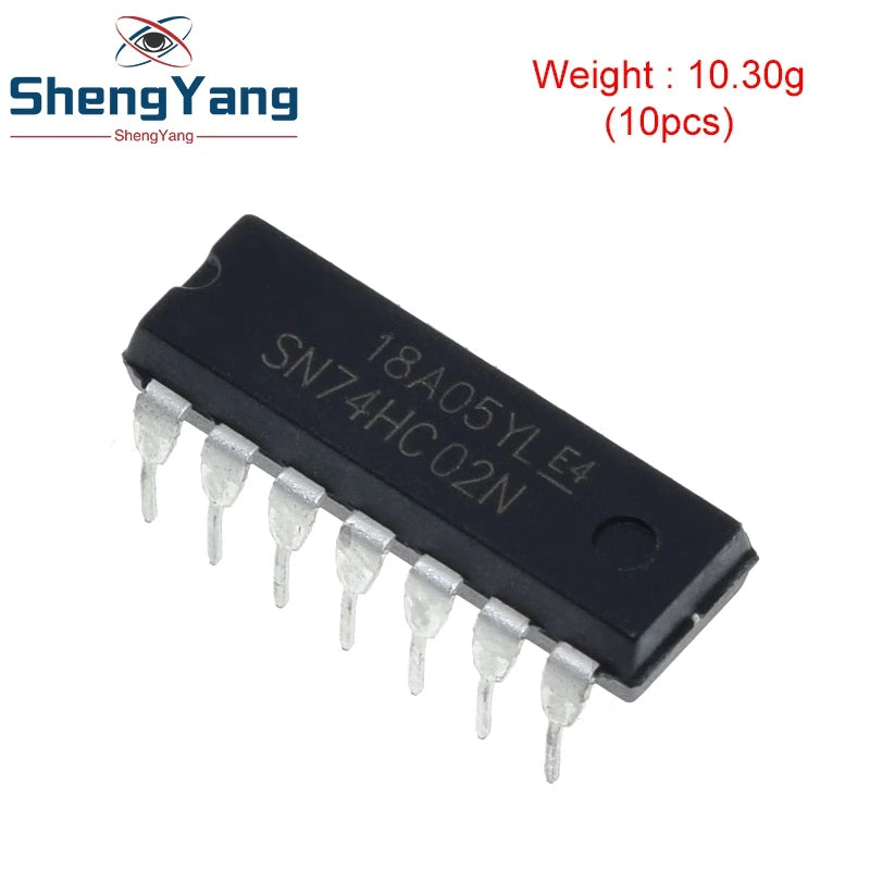 10PCS SN74HC00N SN74HC02N SN74HC04N TZT SN74HC08N SN74HC14N SN74HC32N SN74HC164N SN74HC165N SN74LS86N SN74LS245N Power module