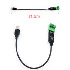 Industrial USB To RS485 Converter Upgrade Protection RS232 Converter Compatibility V2.0 Standard RS-485 A Connector Module Board