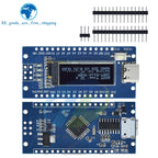 Nano V3.0 Atmega328P Ch340C Built-In 0.91" Oled Display 128*32 Resolution Iic I2C Compatible for Arduino Nano V3.0