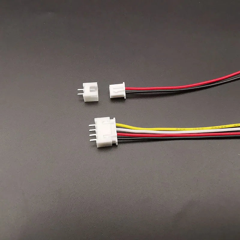 5Sets Micro JST XH2.54 2.54mm Pitch 2/3/4/5/6/7/8 Pin Connectors Female Male Plug Housing With Terminal Wires Cable Socket 26AWG