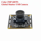 GXIVISION  2MP 60FPS Color Global Shutter USB Camera Module,Driver-Free,High Speed Capture,For Win/Android/Linux/RPI