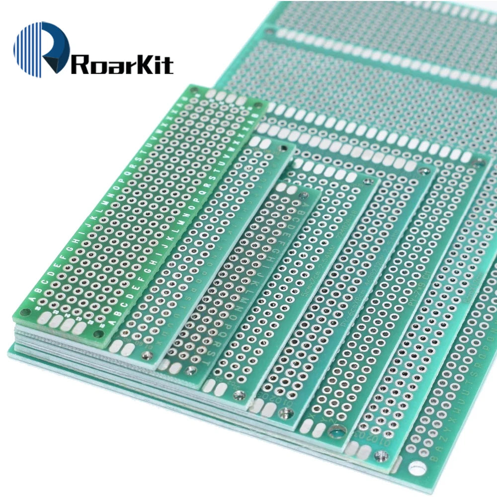 Universal PCB Circuit Protoboard Double Sided Breadboard 2x8 3x7 4x6 5x7 6x8 7x9 8x12 9x15 CM DIY Electronic Kit