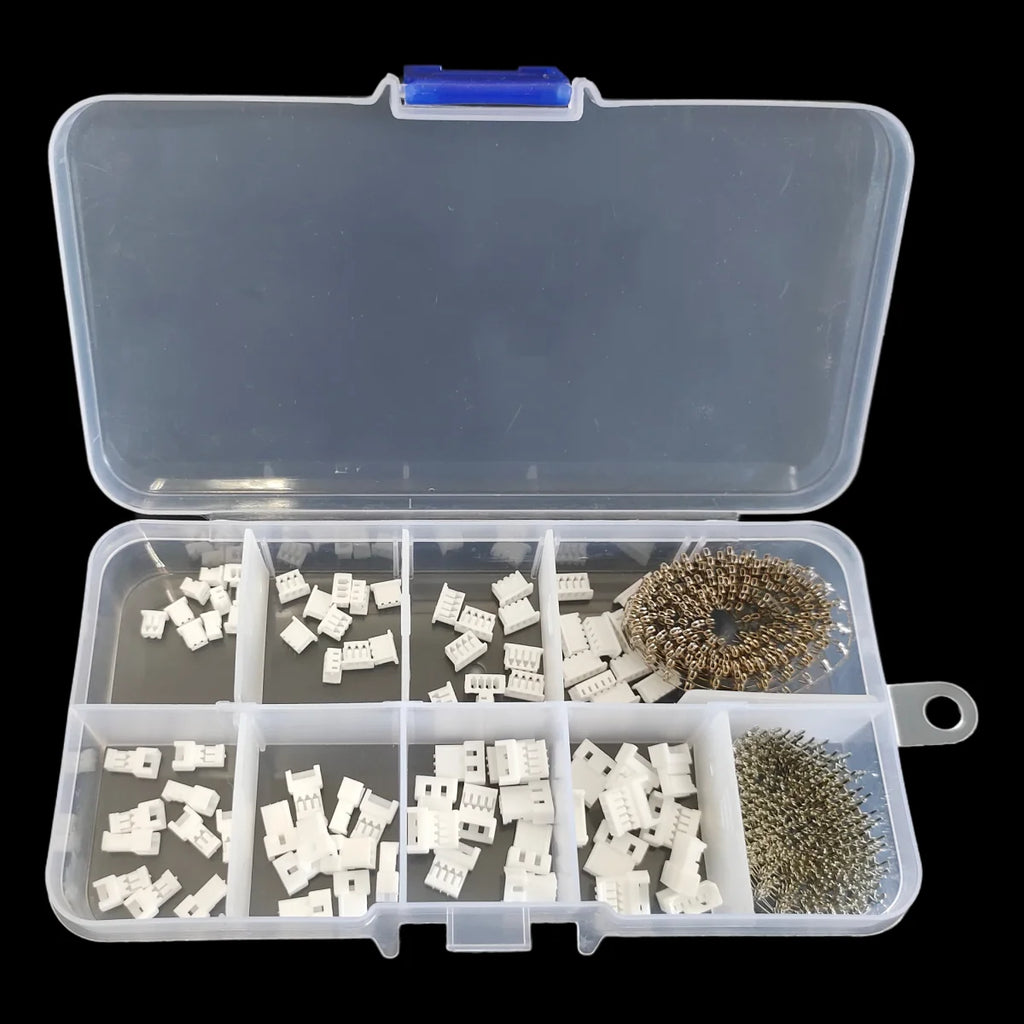 1Box JST/ZH/PH/XH/MX 2.54mm 2.0mm 1.5mm 1.25mm Male and Female Docking Housing Crimp Terminal Connector Kit