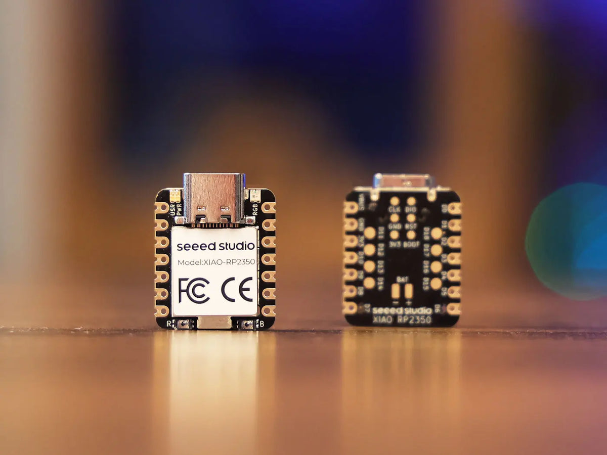 Raspberry Pi Pico 2 - Seeed XIAO RP2040, RP2350 MicroPython-Ready, 520kB SRAM, 19 GPIOs, 27μA, Onboard RGB LED
