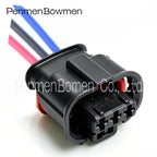 1 Set 3 Pin Female Engine Ignition Coil Electrical Cable Connectors Wire Harness Plug 13801763 F872100