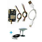 RTK UM980 High Accuracy Multi-Frequency Unicore GNSS Module VS F9P with Antenna for GPS Base Station RTK Receiver Board OEM