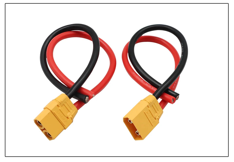 OMCH XT60 12/14AWG XT90 10AWG Male Female Plug Battery Connector With Silicone Wire Cable For RC Airplane Lipo Battery Drone Car