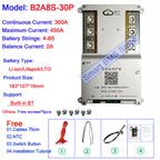 Smart Jikong JK BMS 4s 5s 6s 7s 8s 100a 200a Lifepo4 Li-ion Active Balance Lithium 24v With Bt Heat Function Equalizer On Sale