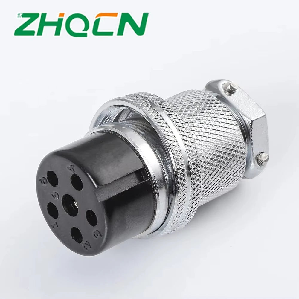 DF20 GX20 Aviation Connector 2 3 4 5 6 7 8 9 10 12 14 Pin Male Female Plug Socket Metal Push Pull Cable Connector Gold Plated Co