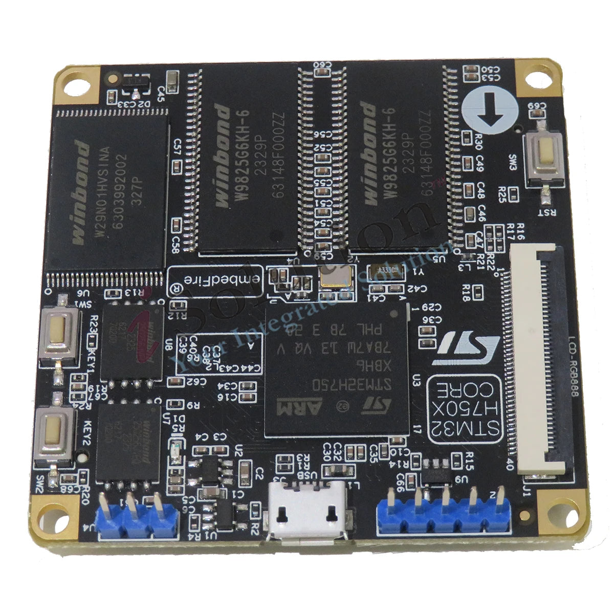 STM32H750X Core Board  STM32H750XB STM32H743X Core Board STM32H743XI