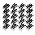 20Pcs Red LED 7 Segment Digit Tube Common Display Module 0.5 Inch Segment Display Long Life High Reliability