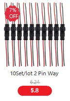 1set 2.8mm 2/3/4/6/9 pin Automotive Quick connection Electrical wire connector Male Female cable terminal plug Kits Motorcycle