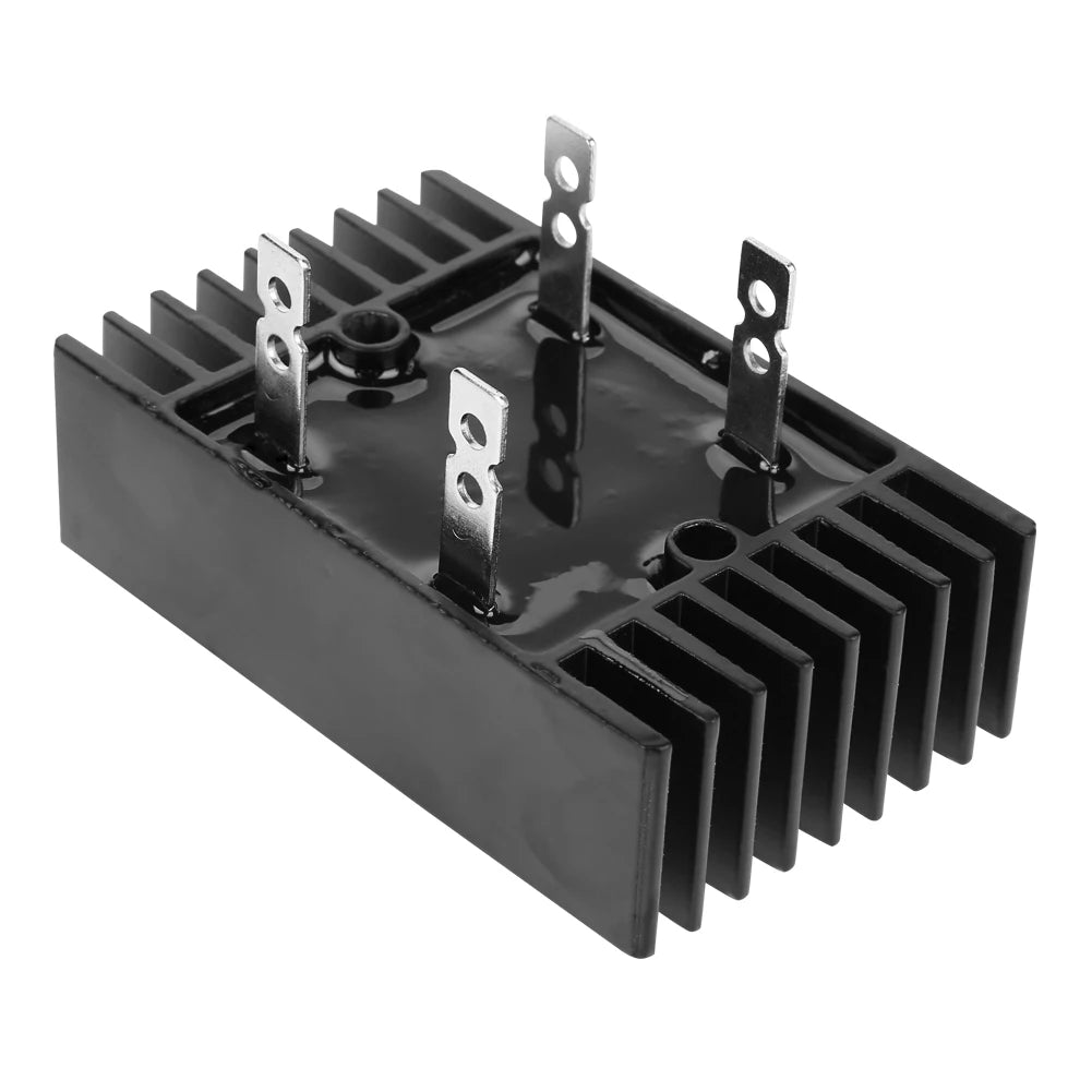1Pcs Bridge Rectifier 100A 1600V Diode Bridge Rectifier 2-Phase Rectification High Power Black Bridge Rectifier