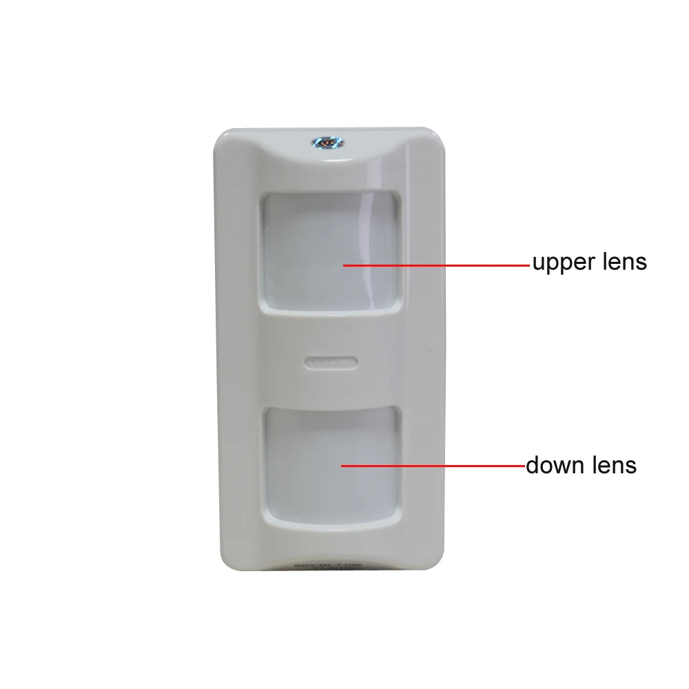1Pcs Outdoor Pet Friendly Infrared Sensor And Microwave Detector Home Security Burglar Alarm Passive Detector Wire Waterproof