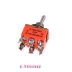 1PCS SPST DPDT 250V 15A Toggle Switch 2 3 Position Latching E-TEN with Waterproof Cap for Electrical Engineering