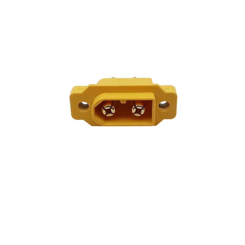 XT60E-M Connector XT60E XT60 Male Plug Soldering Type Screws Panel Mount Fixed for RC FPV Drone Quadcopter RC Lipo Battery DIY