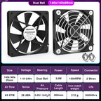 1PCS EC Brushlee Fan 6025/8025/9225/12025/12038/12032 AC 110V 115V 120V 220V 240V Cooling Cooler Fan