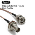 RG316 Cable Q9 BNC to BNC Male Female Coax Jumper Pigtail Cable Crimp Fast Delivery WiFi Antenna Extension Cable