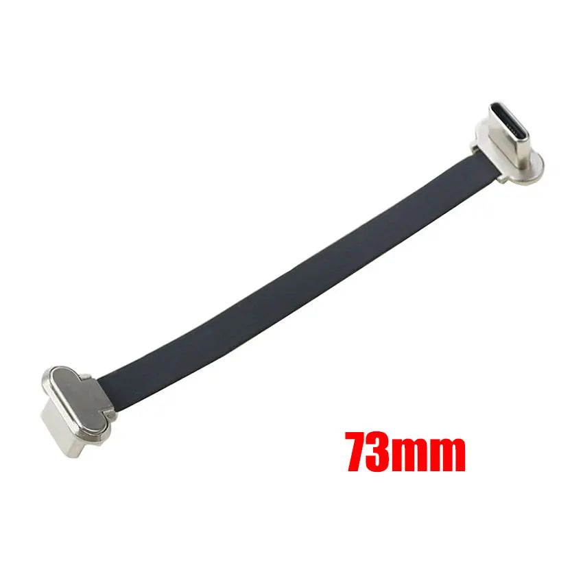 JCD Micro USB C Type-C FPC 2Pin 3Pin With Resistor R1 Soft Flat Cable Male Plug Mobile Phone Fast Charging Cable Extension Wire