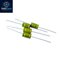 10Pcs 100V Horizontal Speaker Audio  Non Polarity Frequency Divider Crossover Polypropylene 1UF 1.5 2.2 3.3 4.7 10 22 33 47 100
