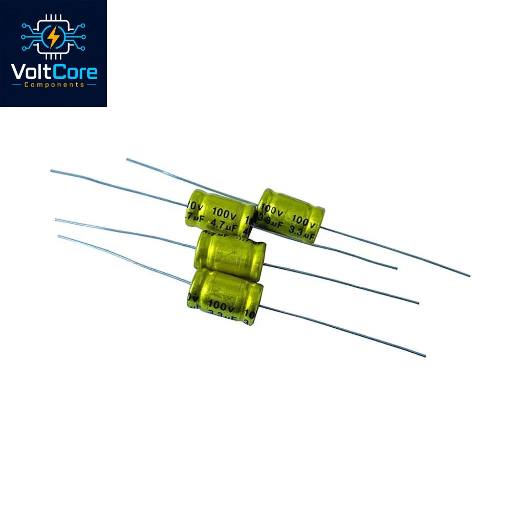 10Pcs 100V Horizontal Speaker Audio  Non Polarity Frequency Divider Crossover Polypropylene 1UF 1.5 2.2 3.3 4.7 10 22 33 47 100