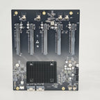 New PLX 88096 PCIe 4.0 5-Slot 5-Card GPU Expansion Backplane Gen4.0 5x PCI-e 4.0 x16 Switch Board SFF-8654 SlimSAS for AI Server
