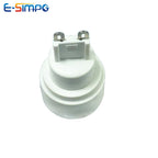 2pcs G9 to E14 E12 CFL LED Halogen 2Pin Base to EU US Standard Candelabra Chandelier Light Holder Socket Converter Adapter