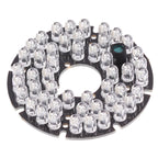 48PCS IR LED 850NM Illuminator Board – 60mm Night Vision Light for CCTV Surveillance Camera Housing, 50° Viewing Angle