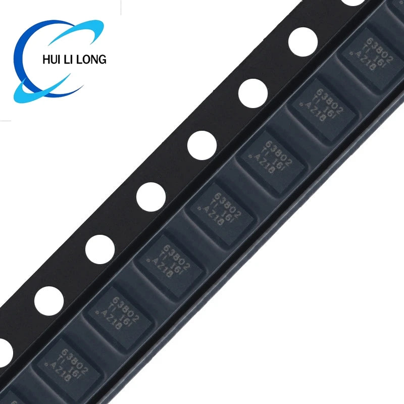 5pcs TPS63802 63802 TPS63802DLAR VSON-10 2A High Efficiency Low IQ Buck/Boost Converter Chip IC Integrated Circuit