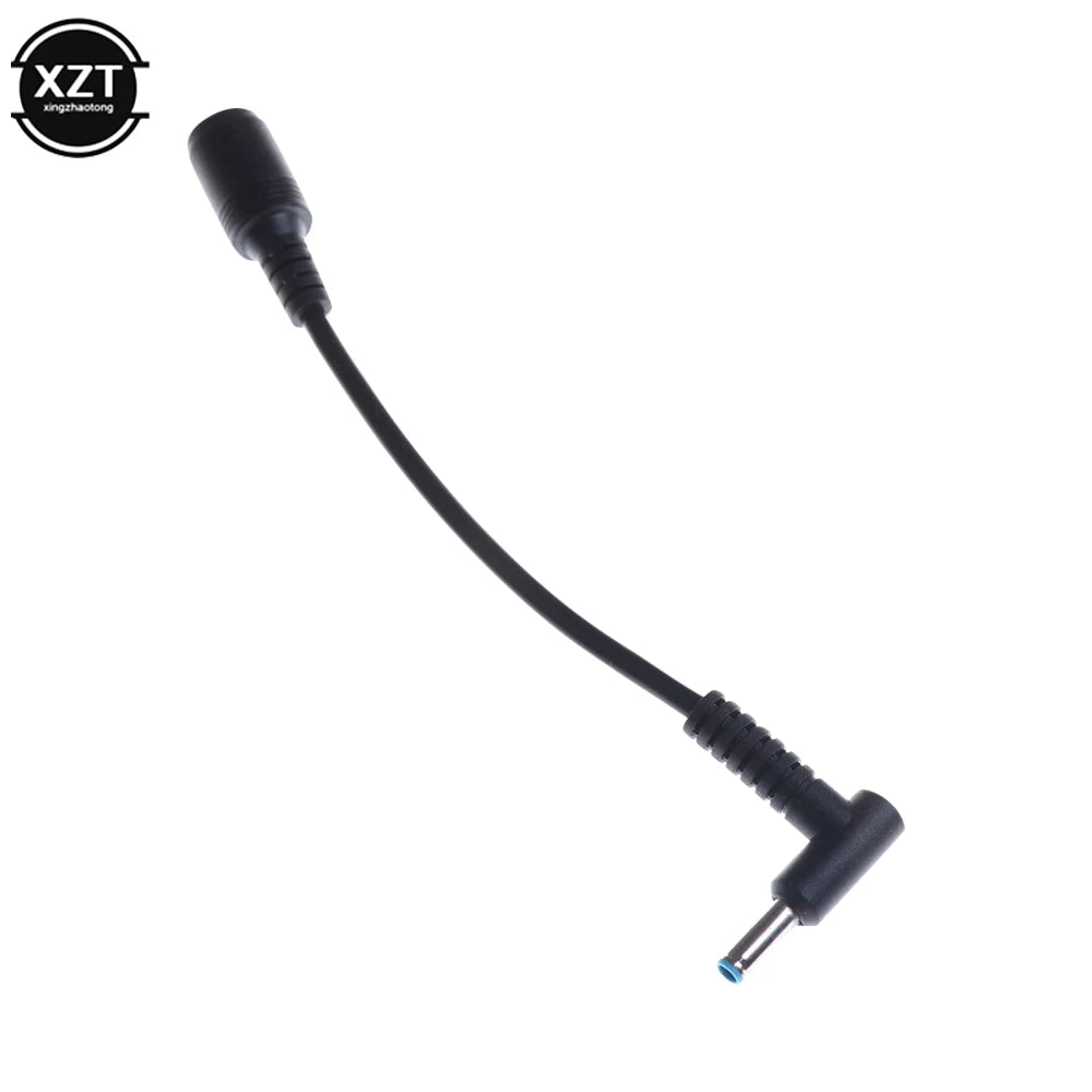 1pc 7.4mm To 4.5mm DC Power Charger Converter Great Replacement DC Adapter Connector Cable For HP Dell Blue Tips